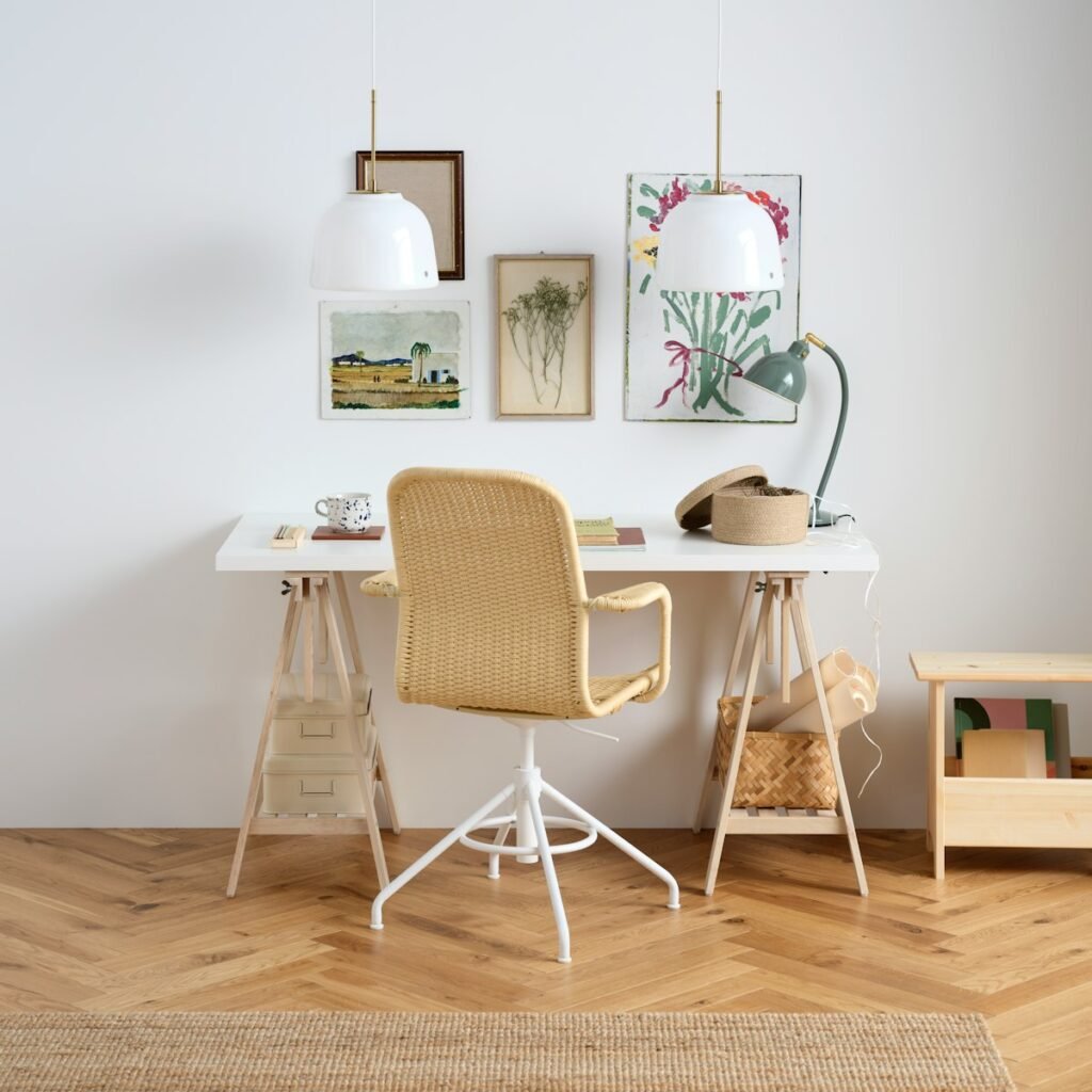 Darbo kampelis namuose 3