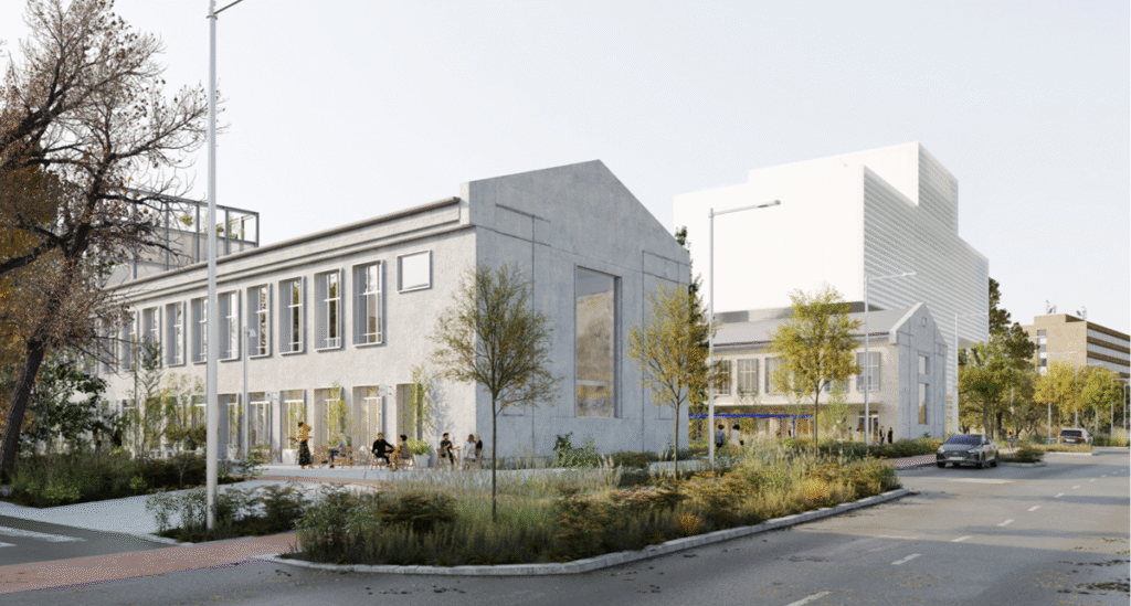 Lelijos fabrikas. A2SM Architects vizualizacija