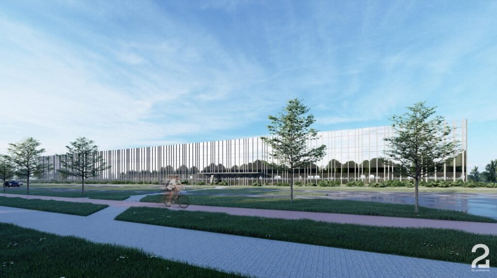 „Reynaers Aluminium“ vadovas Lietuvoje: „Geras patarimas gali sutaupyti milijonus“ 6 „Teltonika“. „2L architects & engineers“ vizualizacija