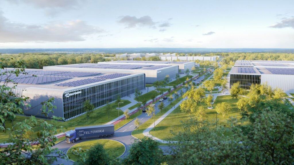 „Reynaers Aluminium“ vadovas Lietuvoje: „Geras patarimas gali sutaupyti milijonus“ 2 „Teltonika“. „2L architects & engineers“ vizualizacija