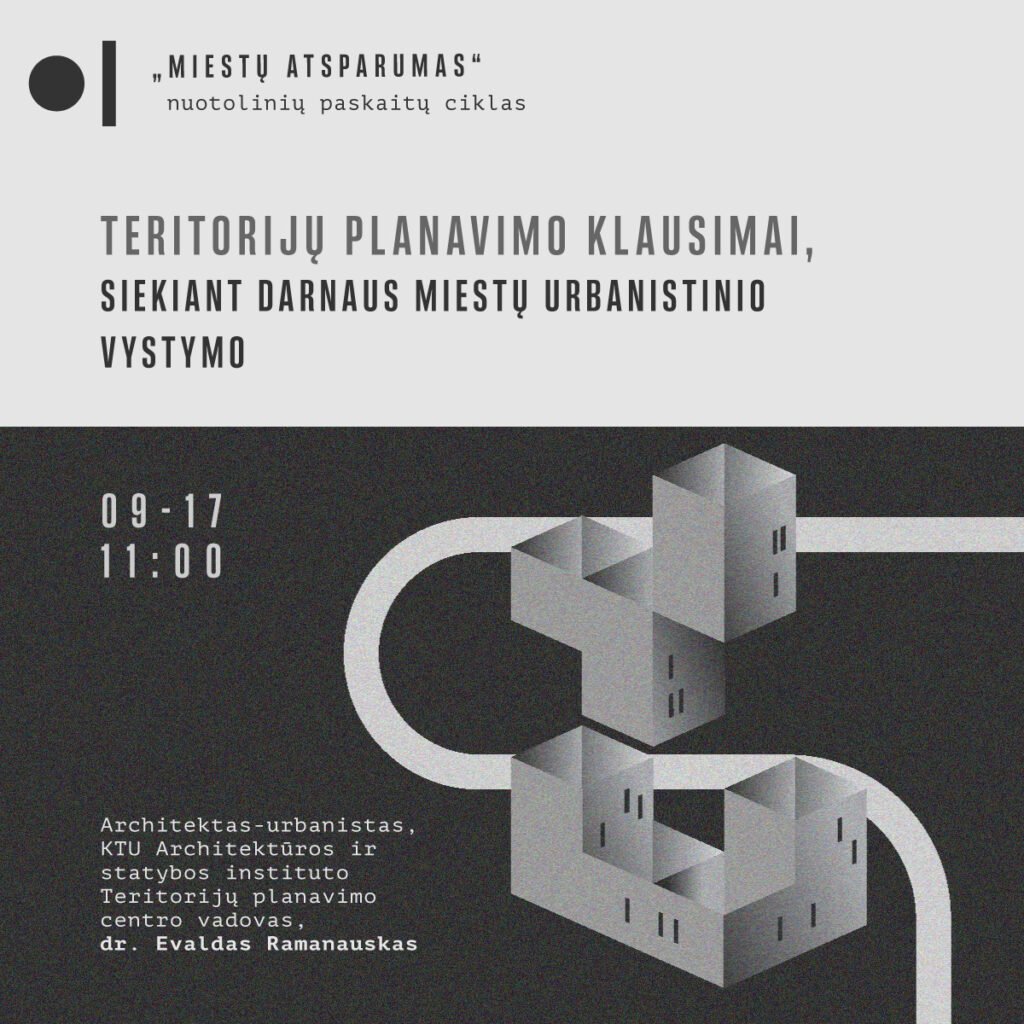 Teritorijų planavimas kaip darnaus miesto pamatas 2 AKVA Miestu Atsparumas 02