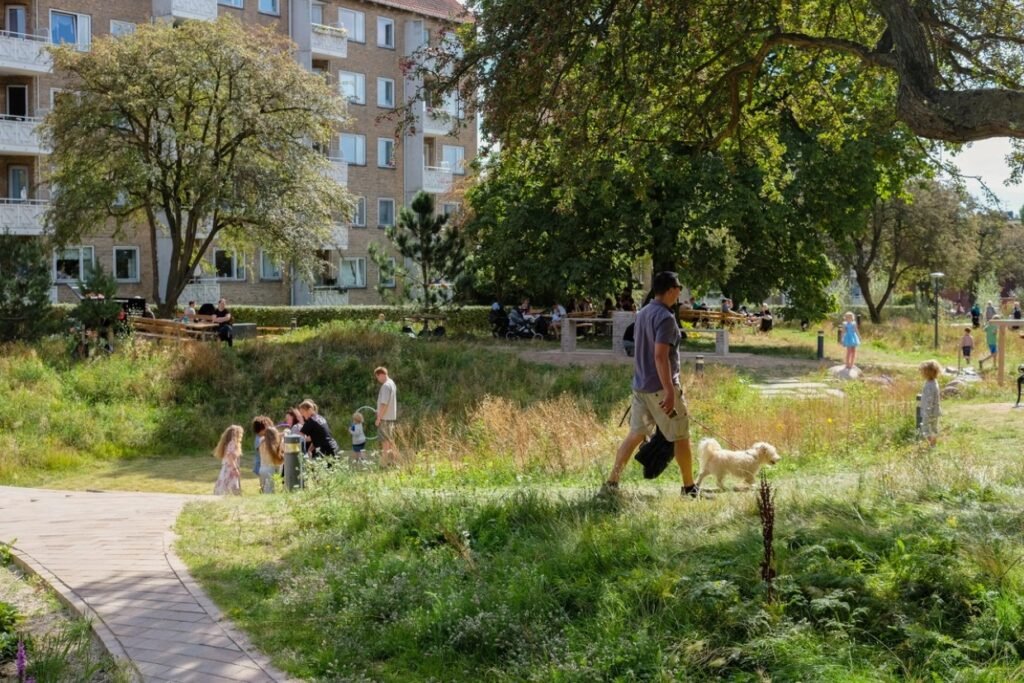 Kempininiai miestai (sponge city): gamta diktuoja atsakymus 8 Gronningen SLA.dk