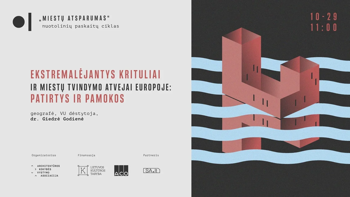 Ko galime pasimokyti iš liūčių užtvindytų miestų Europoje? 1 Miestų atsparumas