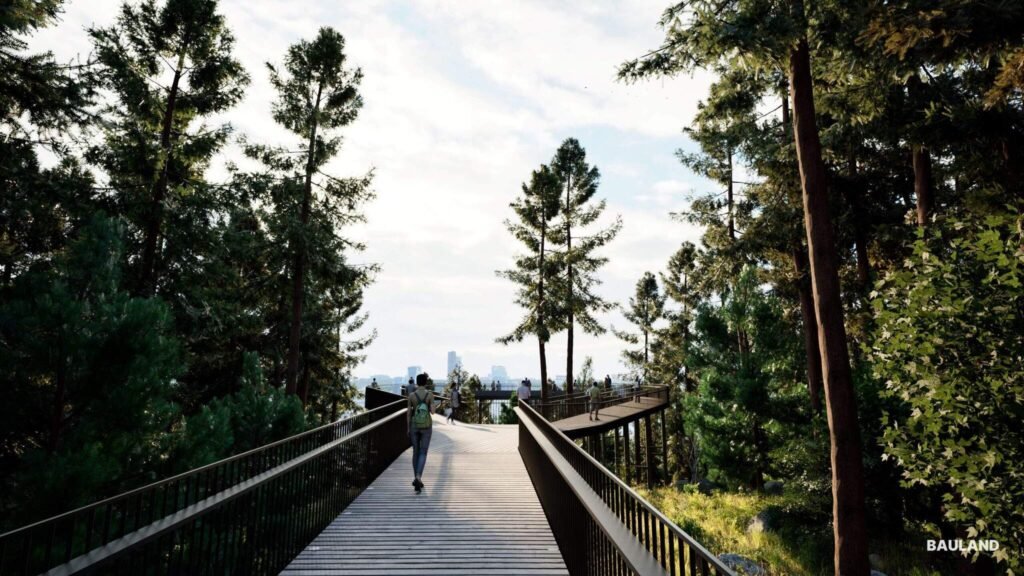 Šeškinės šlaitai virs nauja viešąja erdve: startas kitais metais 4 Mamuto parkas Bauland vizualizacija scaled 1