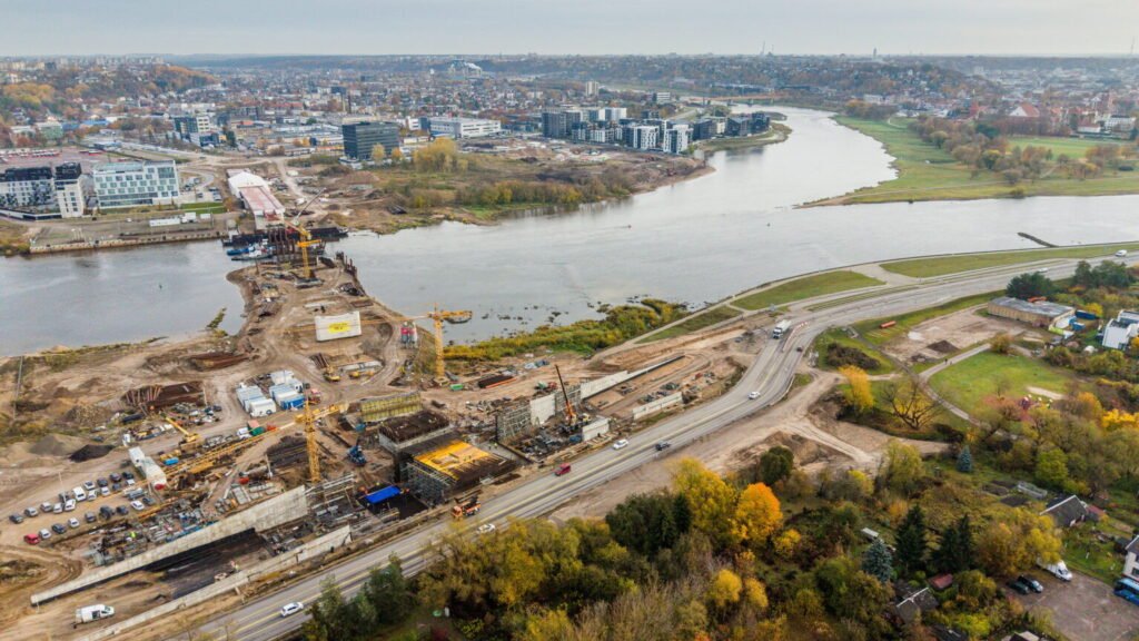 Tiltų bumas Kaune: vos per dvejus metus – keturių naujų jungčių statybos 2 20251030 DJI 20251030092652 0307 D 1536x864 1
