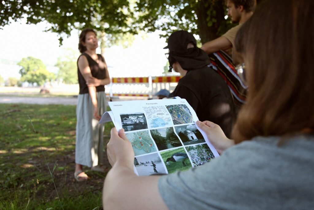 Parodoje „Reflektuojant gausą: Erdvės atvėrimo veiksmai“ – pertekliaus ir pakankamumo svarstymai 7 Eksperimentu platformos rezidencija Helsinkyje. Ikko Alaska nuotr. 4