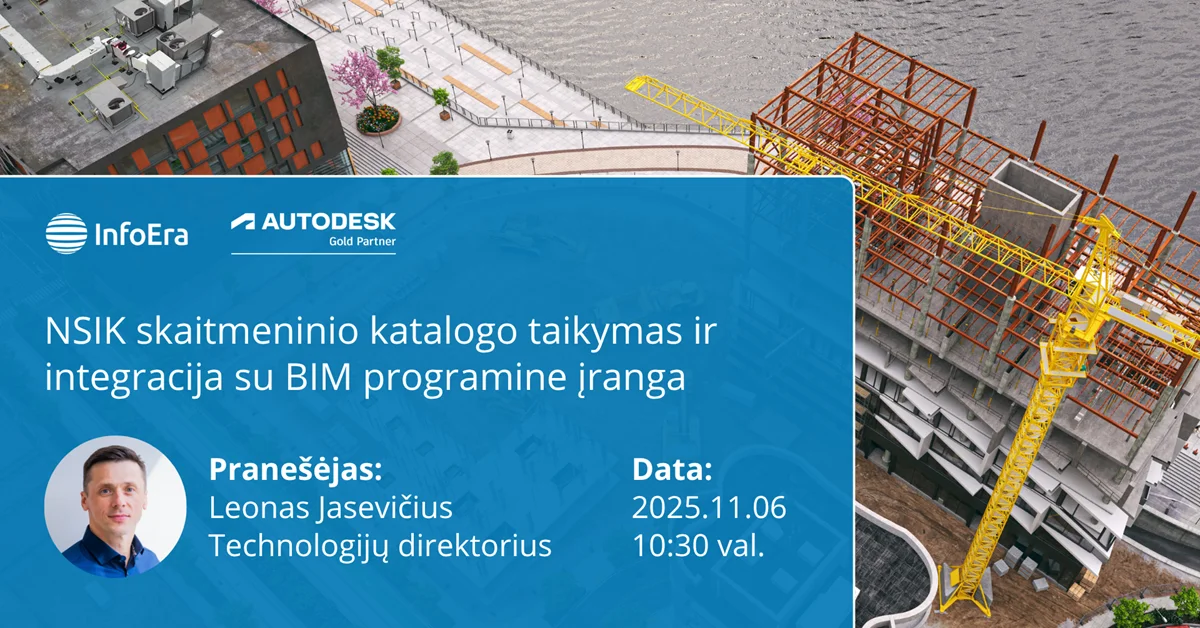 NSIK taikymas ir integracija su BIM programine įranga 10 NSIK BIM