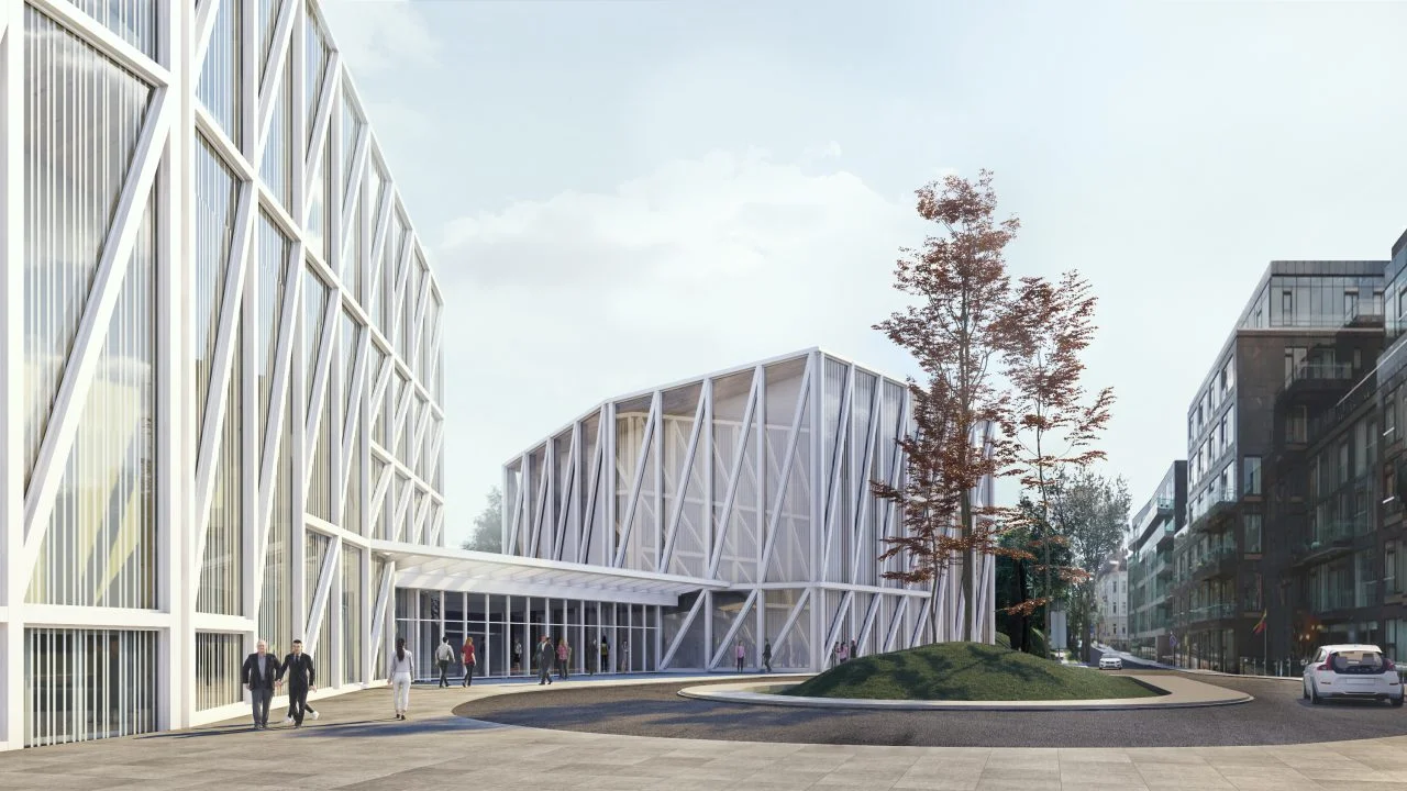 Nacionalinė koncertų salė. „Arquivio Architects“ vizualizacija