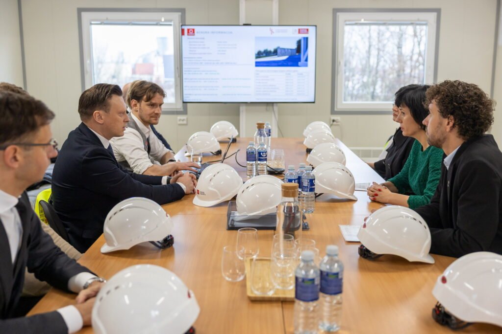 Nacionalinė koncertų salė: ant stogo konstrukcijų kitąmet bus kabinamas pabaigtuvių vainikas 3 Nacionalines koncertu sales statybos VMS 1547