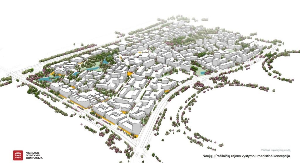 Naujas požiūris į miesto planavimą – Vilnius imasi urbanistinių koncepcijų kūrimo 2 Naujuju Pasilaiciu vystymo urbanistine koncepcija