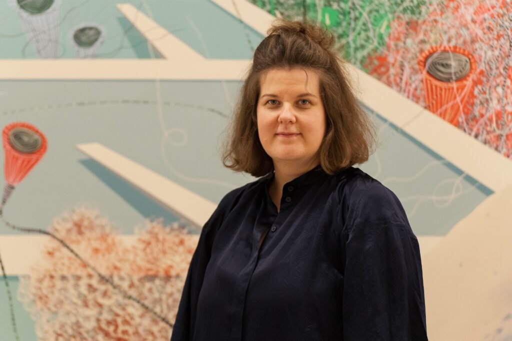 Menas plieno ir stiklo erdvėje: menininkų darbai verslo centre „Hero“ 8 Sandra Strele menininke