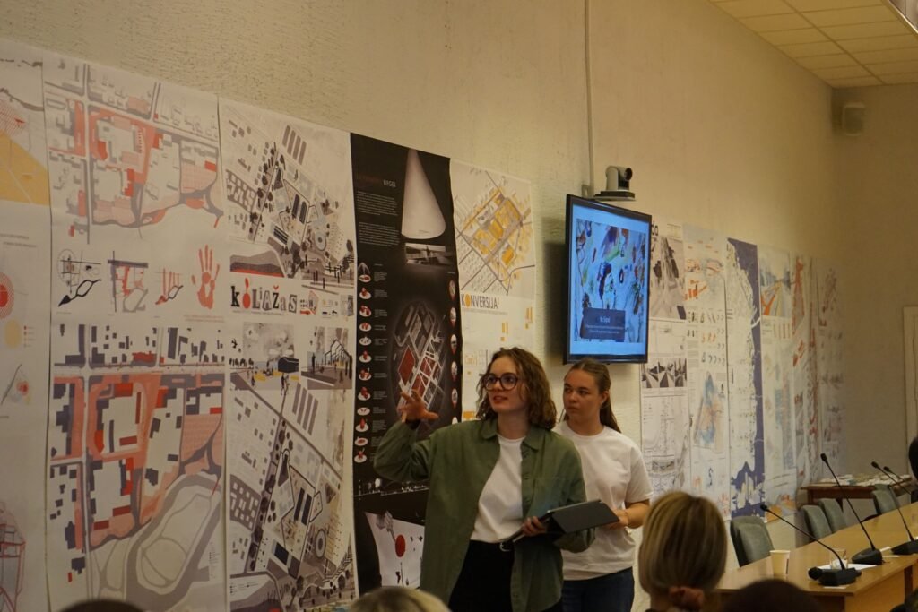 Mažųjų Lietuvos miestų ateitis: ar galime tikėtis jų atgimimo? 5 VILNIUS TECH Urbanistikos katedros studentu paroda Skuode. Skuodo rajono savivaldybes nuotr 4