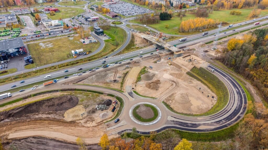 Tiltų bumas Kaune: vos per dvejus metus – keturių naujų jungčių statybos 6 Viadukas per A1 magistrale 1536x864 1