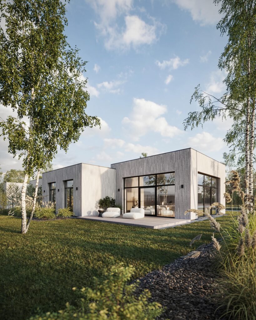 Vilniaus rajono plėtra tęsiasi: Bukiškyje kyla išraiškingas „premium“ klasės kvartalas 5 5 ROOTHAUS NUMO vizualizacija