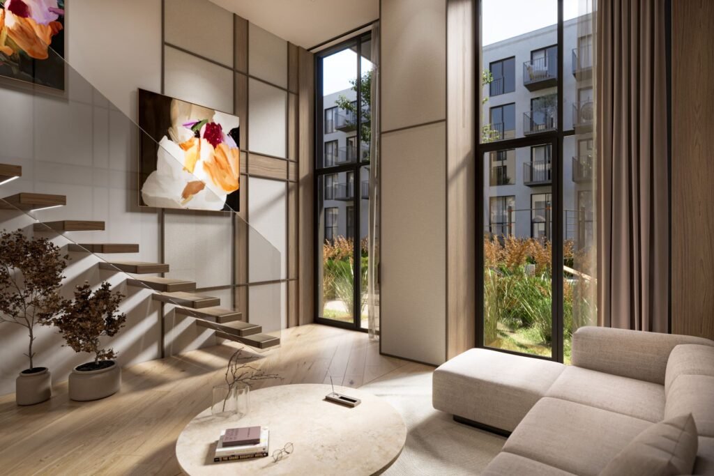 Virš Žirmūnuose statomo pirmo tokio Lietuvoje daugiabučių komplekso iškeltas pabaigtuvių vainikas 4 Kaita Group Moods