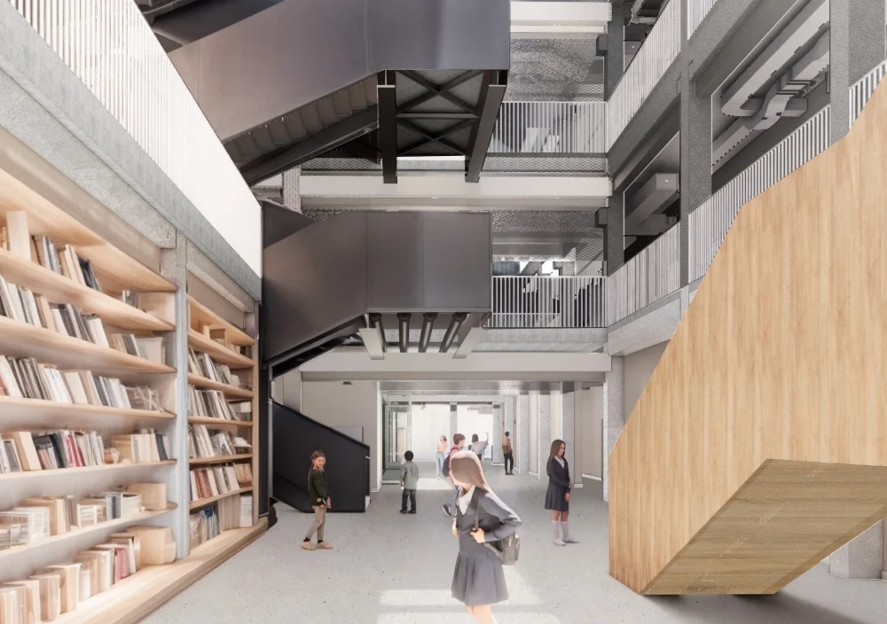 Pavilnioniu g. progimnazija Office De Architectura vizualizacija 2