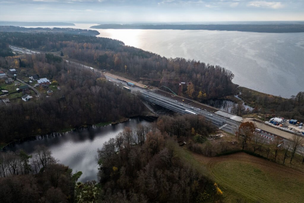 Pradedamas antras Krunos tilto rekonstravimo etapas – keičiasi eismas automagistralėje Vilnius–Kaunas 4 Via2