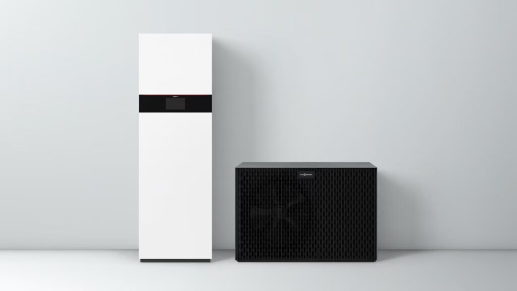 Ateitis priklauso propano šilumos siurbliams 2 Vitocal 252 A indoor and outdoor unit 16 9