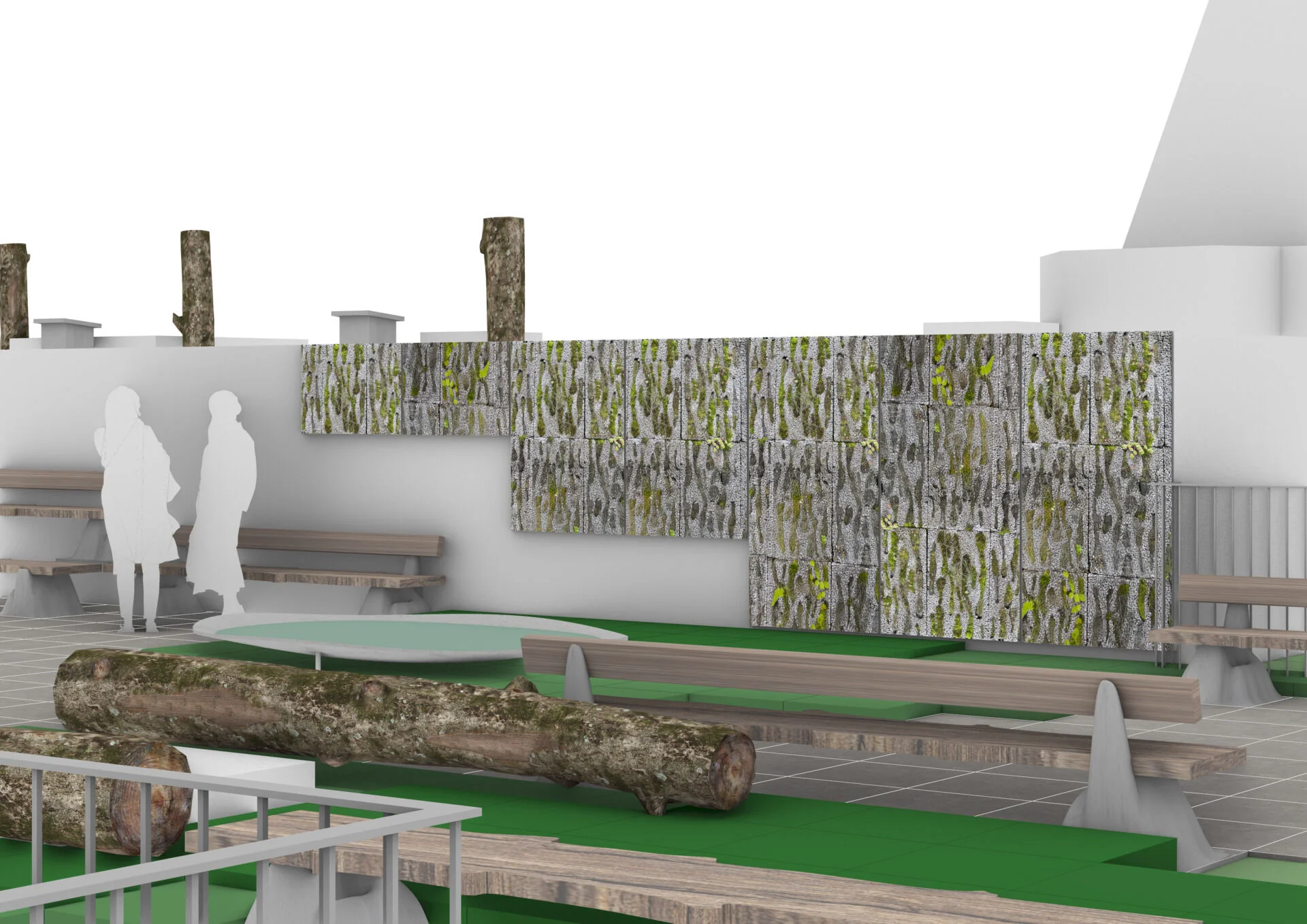 Ant LNDT stogo – VILNIUS TECH mokslininkų kurtas gyvastingas betonas 10 Gyvo betono danga