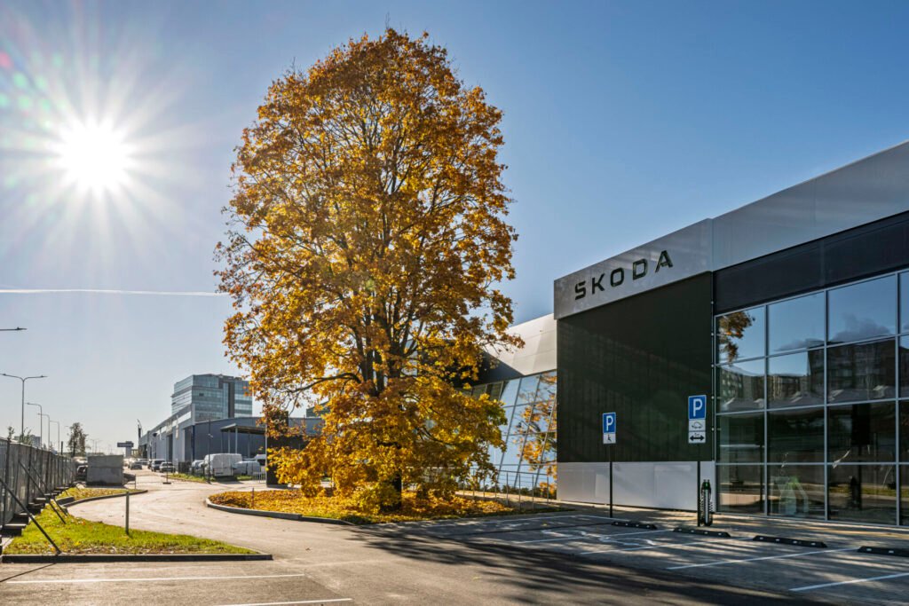 Sostinėje užbaigtos modernių „Kia“ ir „Škoda“ automobilių namų statybos 6 skoda