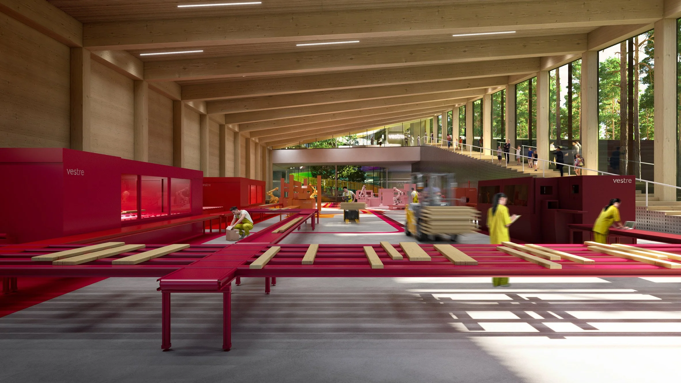 Šiuolaikinių pramoninių pastatų interjerai turi užtikrinti tvarią, lanksčią į darbuotojų gerovę orientuotą pastato eksploataciją 16 Pastatų interjerai