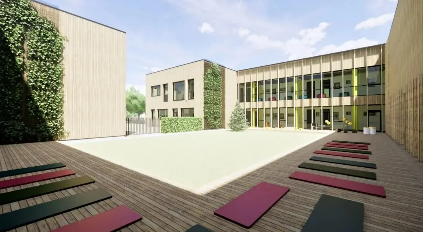 Vilniuje pradėtas statyti dar vienas modernus darželis 1 Darželis Pilaitėje