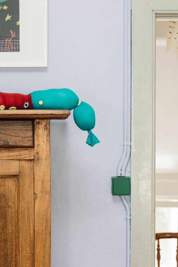 Renovuoto interjero akcentas – spalvinga JUNG detalė ant sienos 7 JUNG ST JASMIJNVERLINDEN 002 Foto Stie De Neve