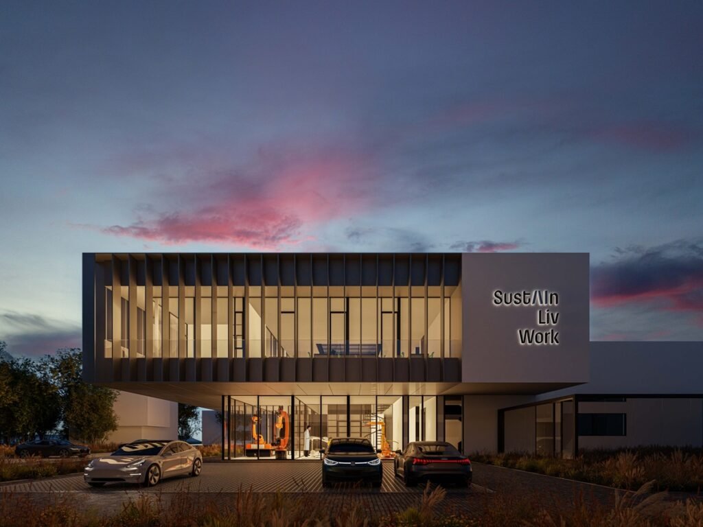 Kaune statomas centras – strateginė investicija į tvarų dirbtinį intelektą Lietuvoje 6 Projekto vizualizacijos4