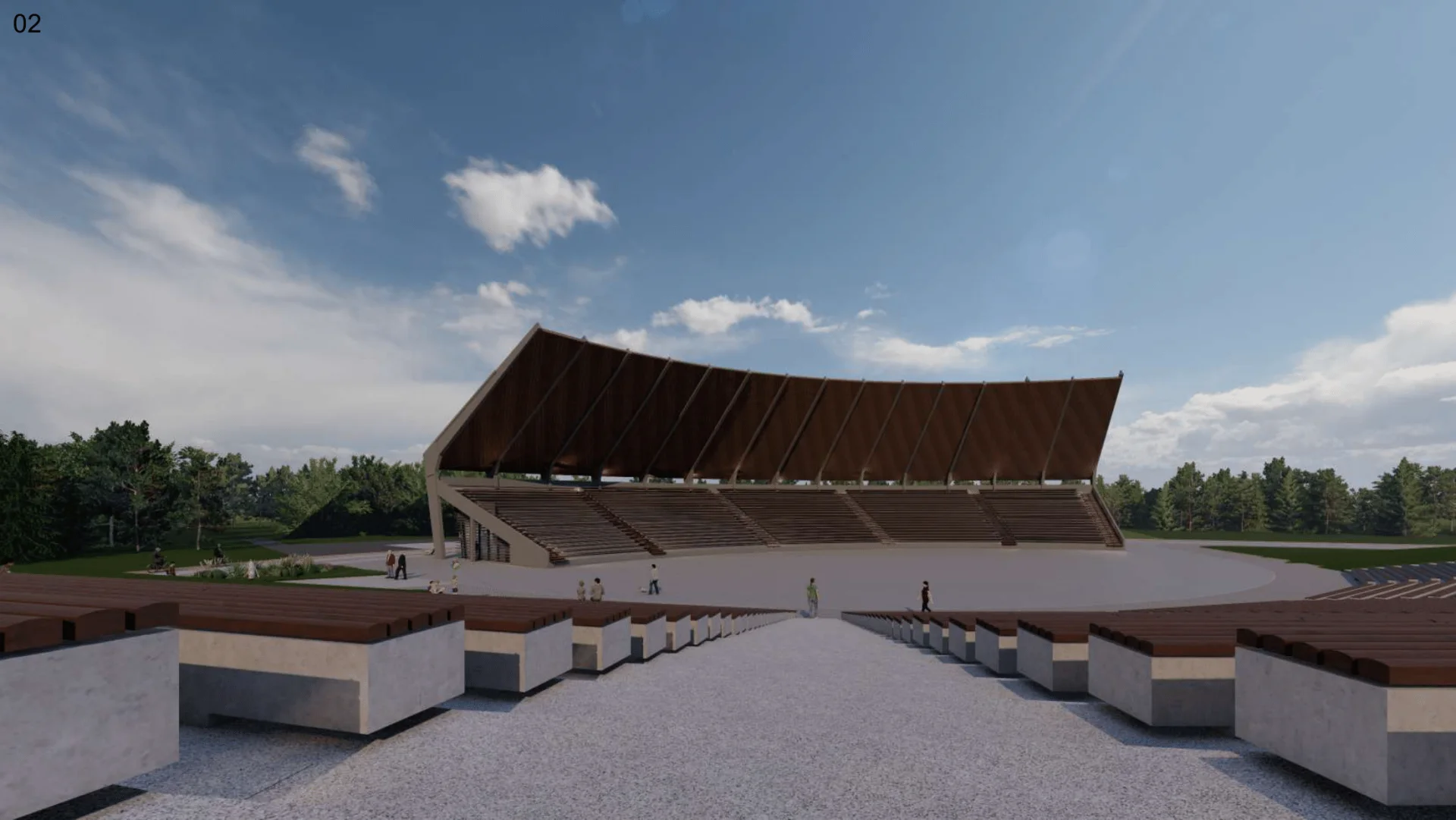 Vasaros estrados atsinaujinimas: pasirašyta rangos sutartis 10 Vasaros estrados atnaujinimas