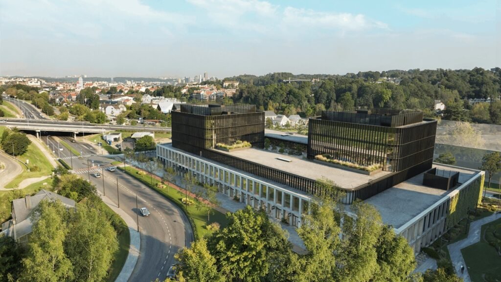 Buvusioje „Audėjo“ gamyklos teritorijoje Vilniuje pradedamos verslo centro statybos 3 galio group