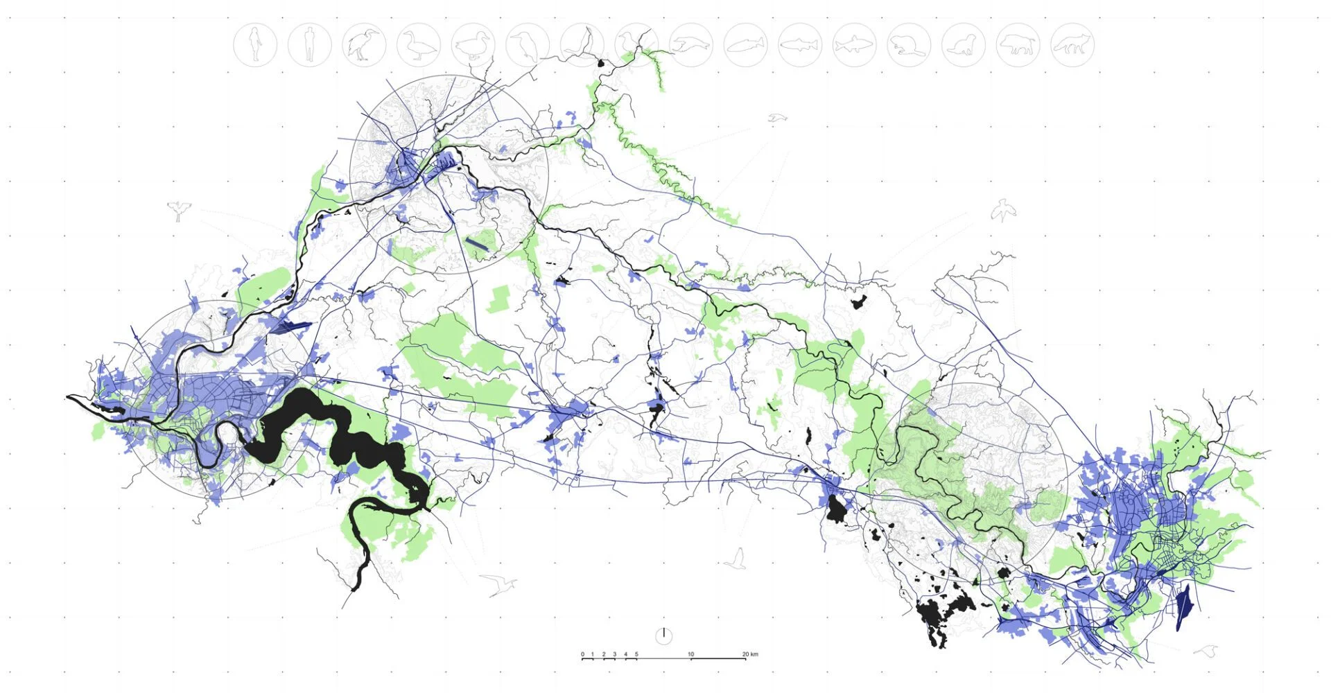 Lietuvai – išskirtinis tarptautinis projektas: italų architektai siūlo „Ecometropolis“ Vilniui ir Kaunui 8 Architektai