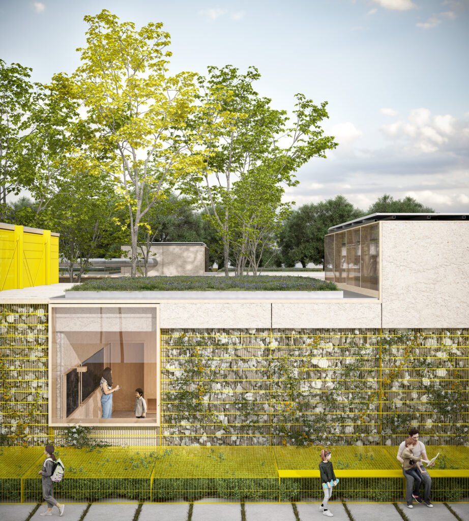 Architektūra, kuri vienija: 4 kryptys, formuojančios šiuolaikinius miestus 7 Ateities mokykla Ukraina NEW Scandurra Studio 3