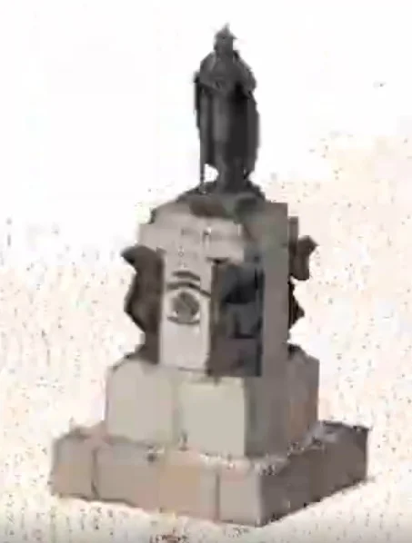 KTU mokslininkų ir „Matomai AI“ išradimas: leidžia stebėti miestų raidą ir aptikti nelegalias statybas 6 Nuskanuotas paminklas Kaune