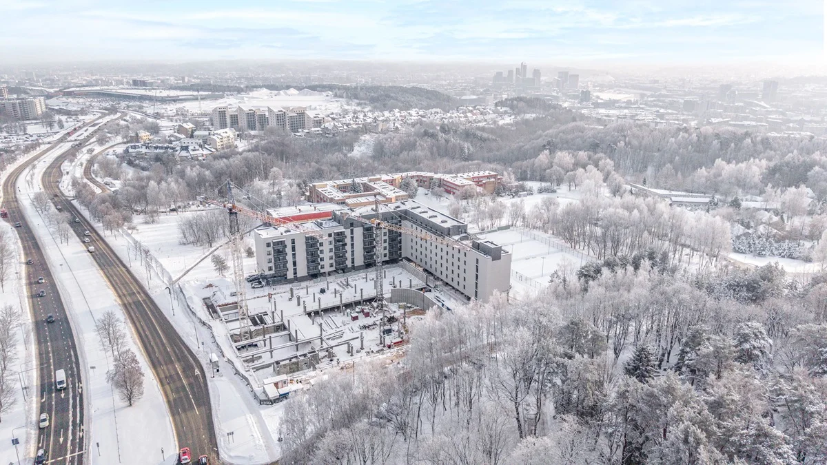 „Paukščių tako“ statybos tarp Žvėryno ir Šeškinės - prasidėjo antžeminės dalies darbai 4 Statybos žvėryne