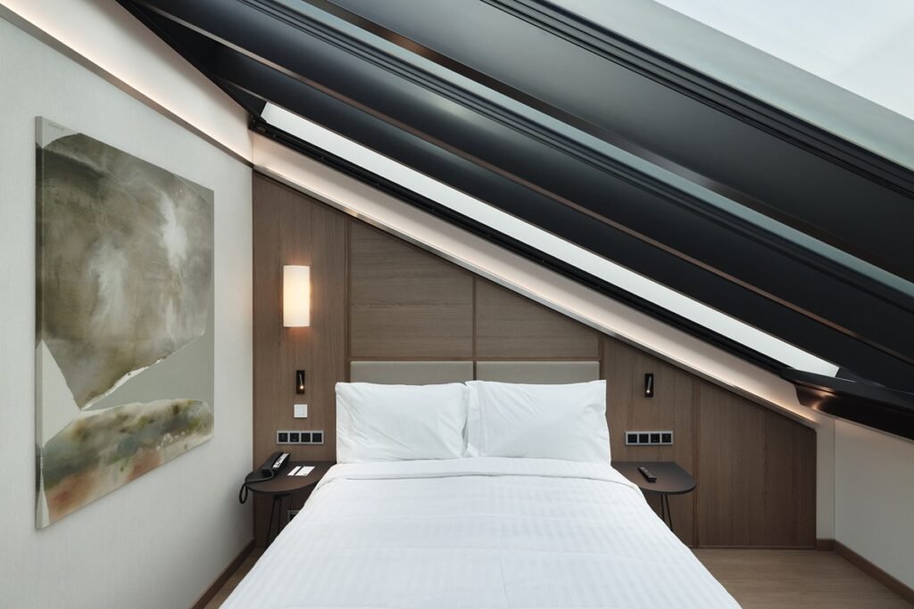 AC Hotel by Marriott Vilnius“: laikui nepavaldus viešbučio interjeras 20 nordinaryarchitects achotelvilnius ©Norbert Tukaj 5373