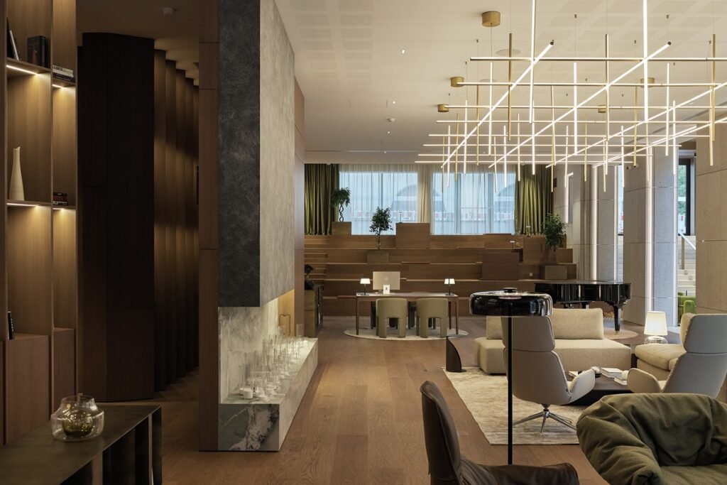 AC Hotel by Marriott Vilnius“: laikui nepavaldus viešbučio interjeras 13 nordinaryarchitects achotelvilnius ©Norbert Tukaj 5773