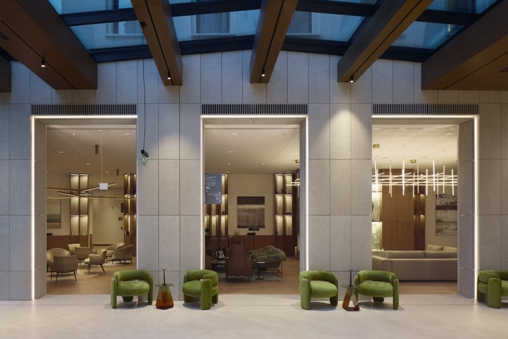 AC Hotel by Marriott Vilnius“: laikui nepavaldus viešbučio interjeras 10 nordinaryarchitects achotelvilnius ©Norbert Tukaj 5859