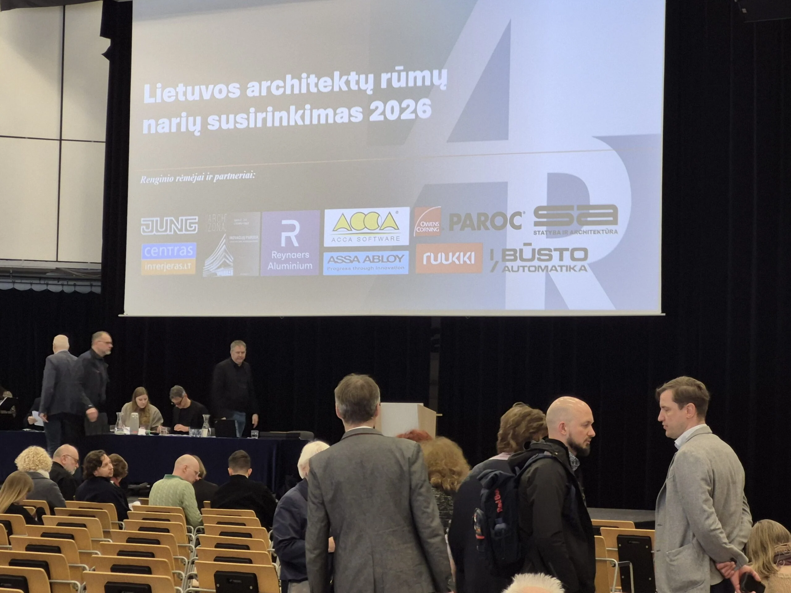 Lietuvos architektų bendruomenė apsibrėžė kryptį: įvyko 2026 m. LAR narių susirinkimas 8 LAR 2026 m. narių susirinkimas