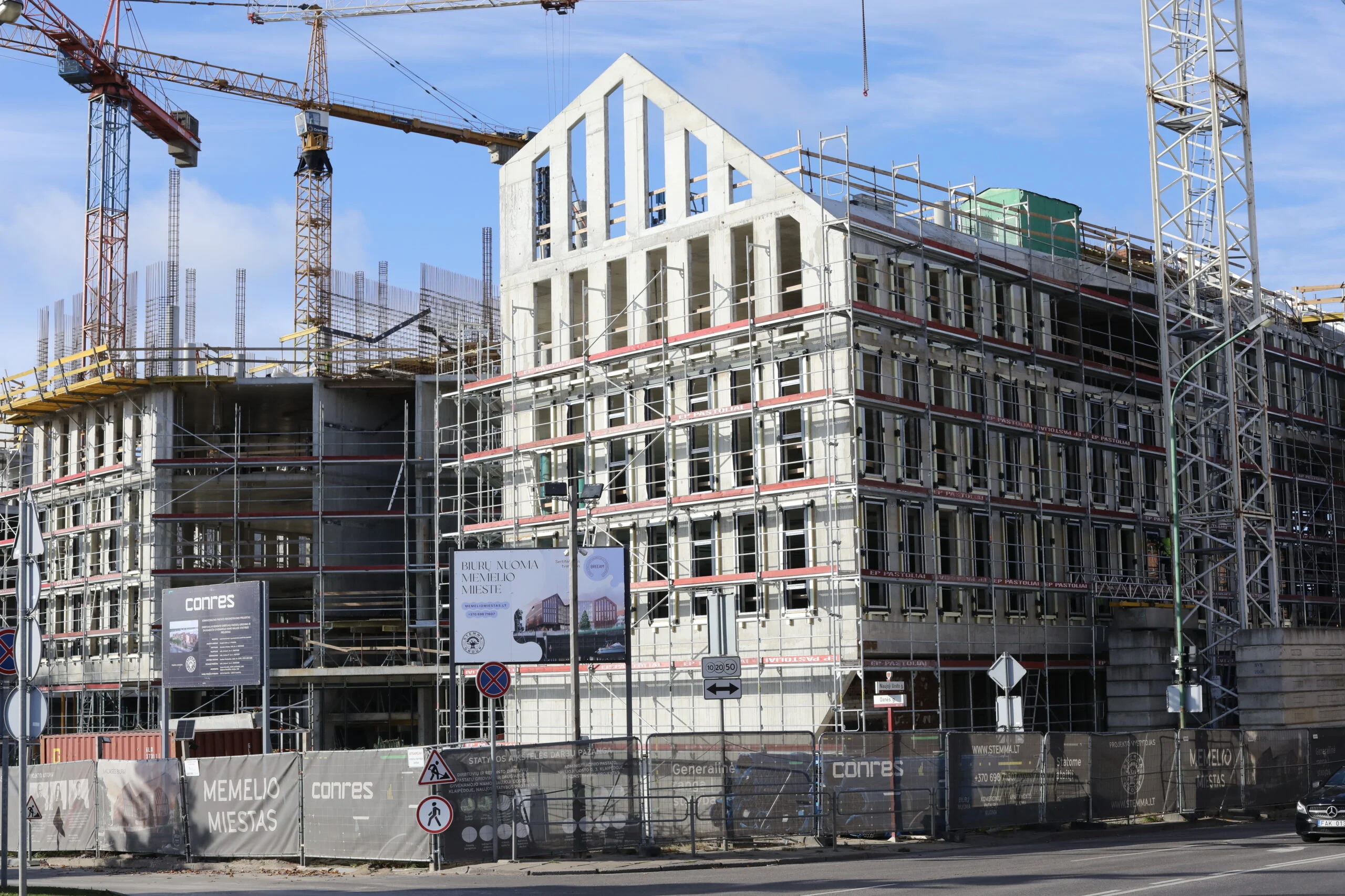 „Hanza“ verslo centras Klaipėdoje: miestiečiams grąžinta erdvė 20 „Hanza“ verslo centro statybos