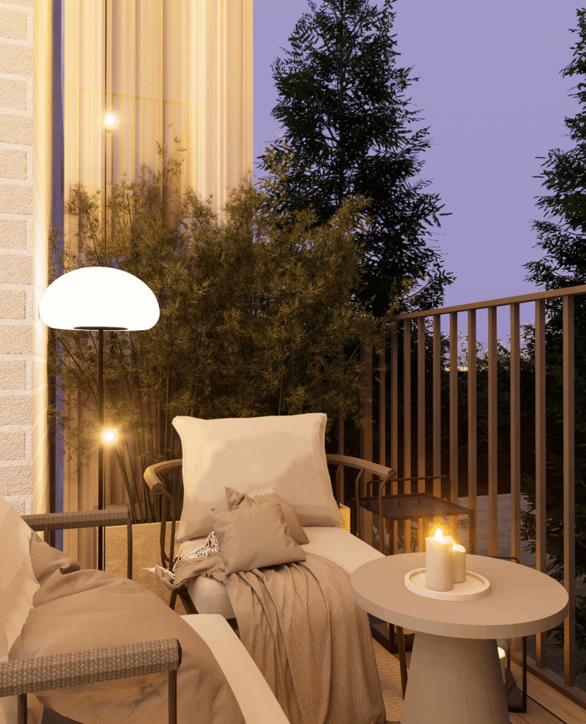 Pamiršta kvadratūra: kaip balkonas iš sandėliuko tampa vertingiausia namų erdve 12 Balkonas 2.2