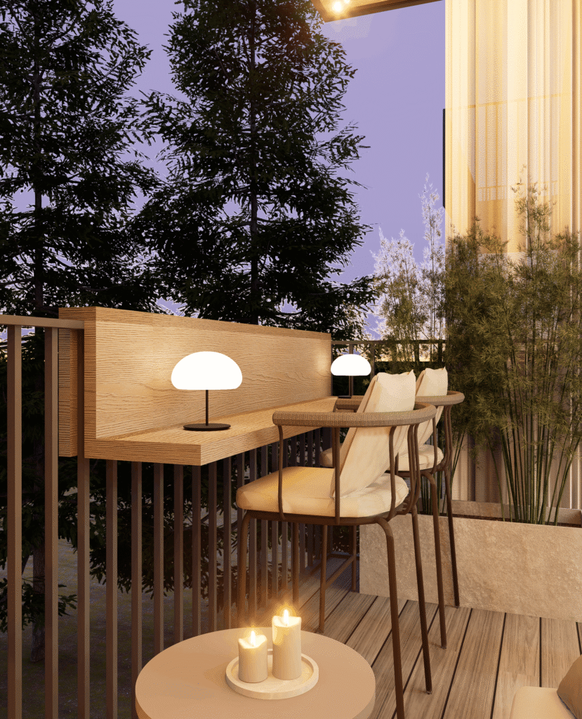 Pamiršta kvadratūra: kaip balkonas iš sandėliuko tampa vertingiausia namų erdve 11 Balkonas 2.4