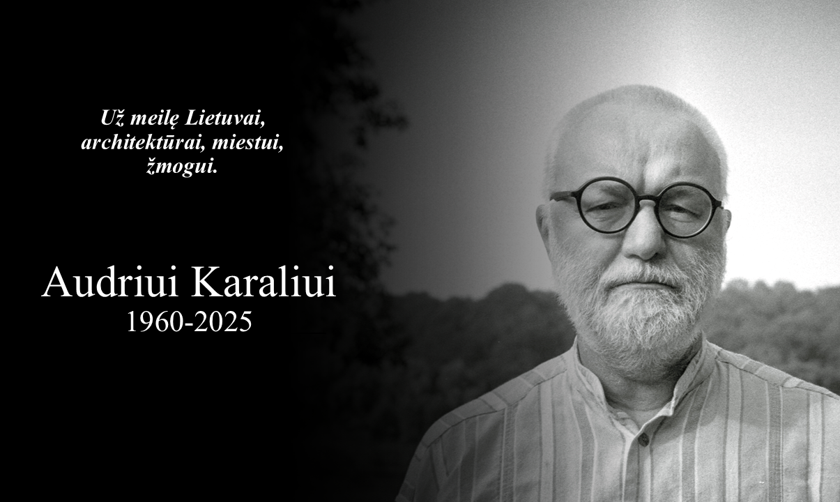 Audrys Karalius pagerbtas Lietuvos architektų rūmų garbės ženklu – „Architektų žiedu“ 5 Architektas Audrys Karalius
