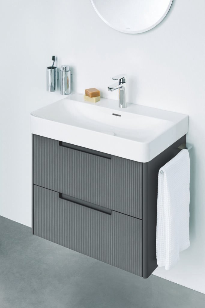 LAUFEN PRO X – sprendimas profesionaliam vonios kambariui 5 LAUFEN PRO X praustuvas su JUNA spintele