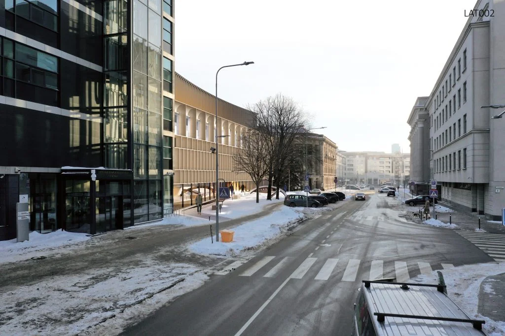 8 architektų idėjos Lietuvos Aukščiausiojo Teismo pastato modernizacijai 16 lat002 LTA modernizacija 1