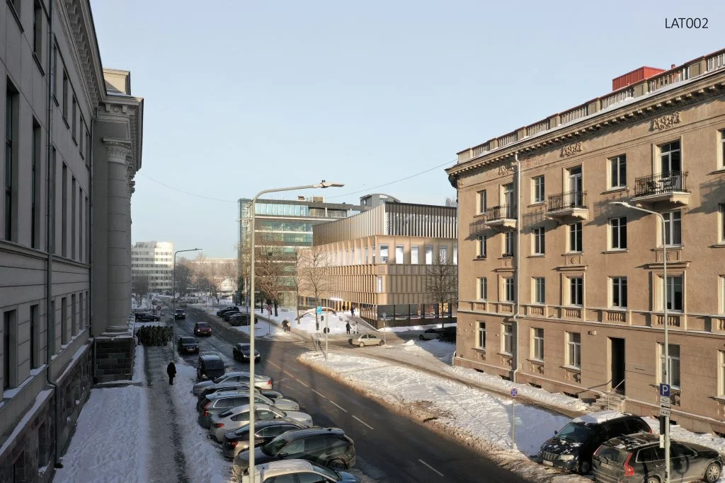 8 architektų idėjos Lietuvos Aukščiausiojo Teismo pastato modernizacijai 17 lat002 pastatas LTA modernizacija