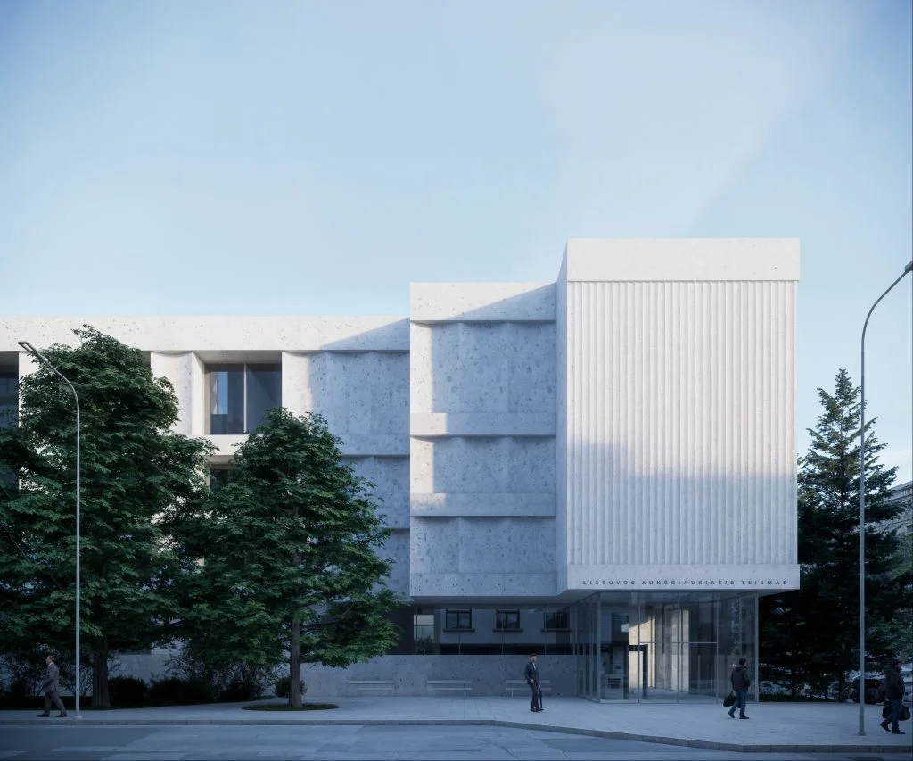 8 architektų idėjos Lietuvos Aukščiausiojo Teismo pastato modernizacijai 26 lex5 LTA modernizacija 1