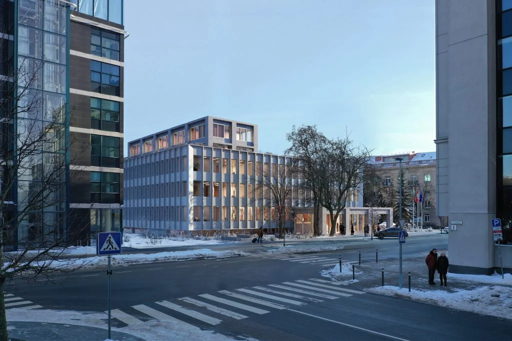 8 architektų idėjos Lietuvos Aukščiausiojo Teismo pastato modernizacijai 32 veritas LTA modernizacija 2