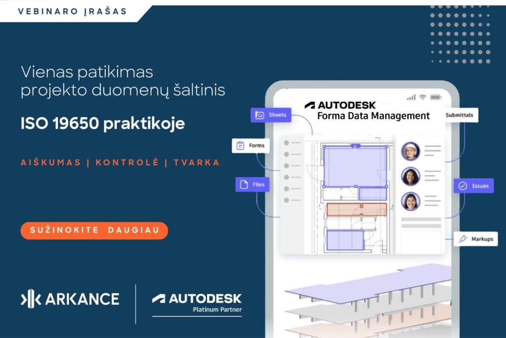 Kas yra ISO 19650 ir kaip jis keičia projektų informacijos valdymą? 3 03 ARKANCE CDE