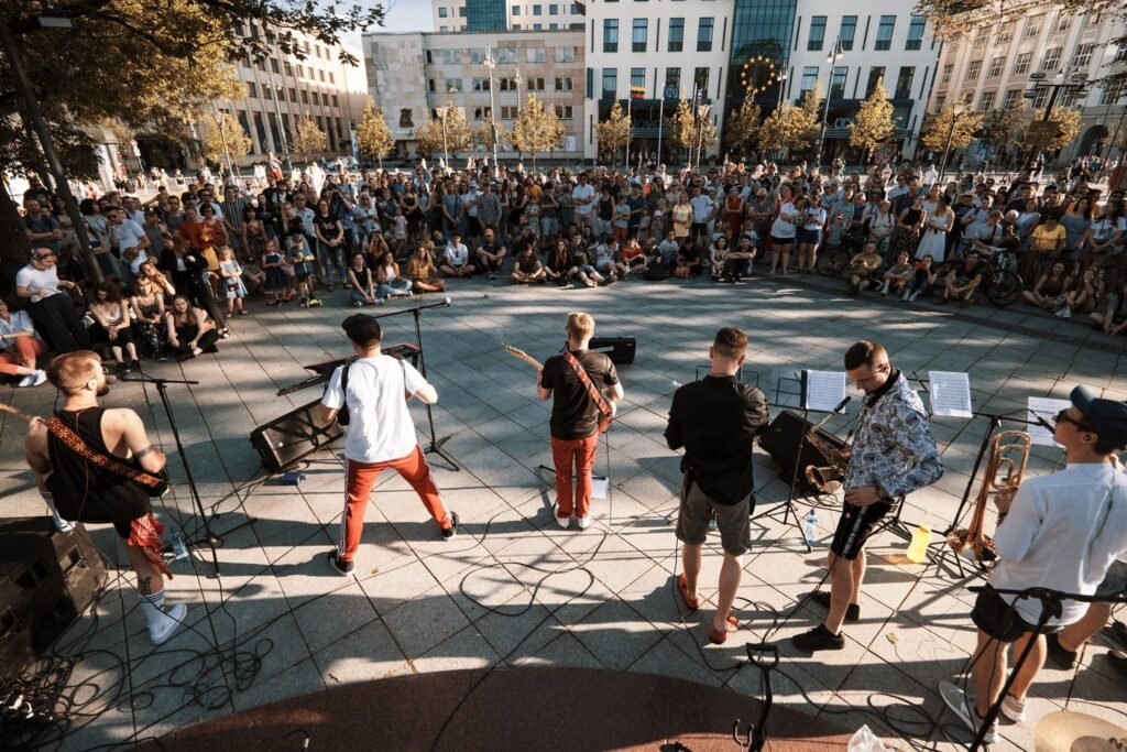 Akustinė architektūros ir miesto analizė: nuo triukšmo kontrolės iki garsinio miesto identiteto 3 Gatves muzikos diena 1