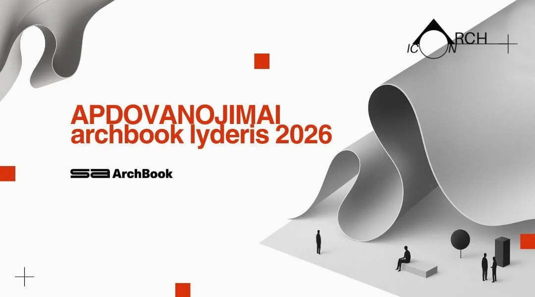Kasmetinis ARCHBOOK platformos konkursas: „Archbook Lyderis 2026“ 5 Lyderis 2